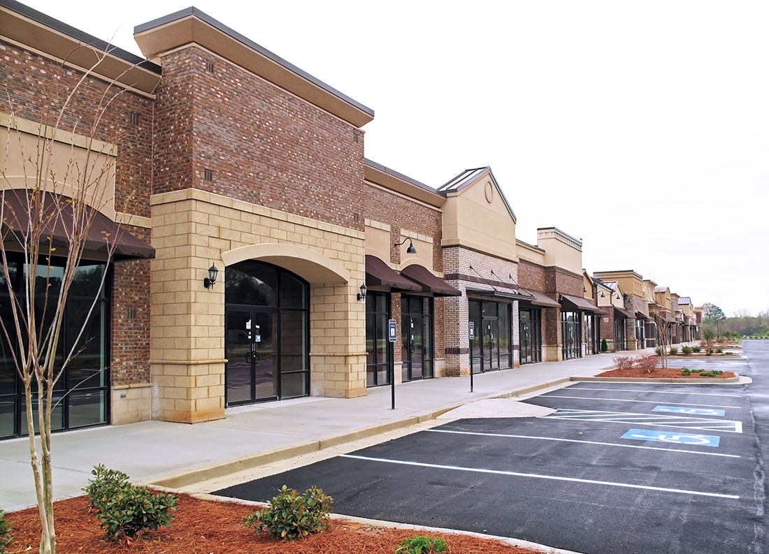 tenant improvement in a shopping center 