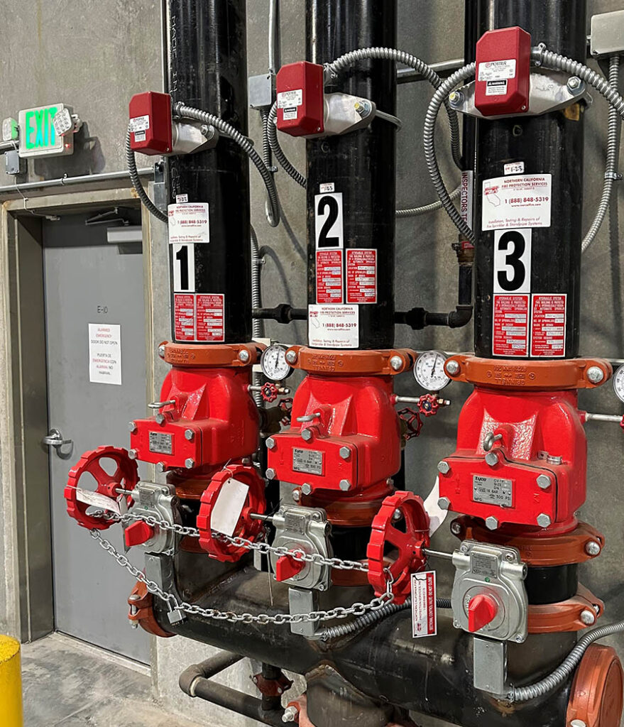 Fire sprinkler risers